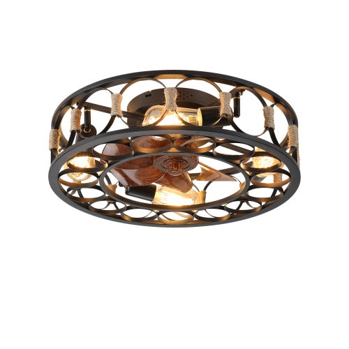Modern mennyezeti ventilátor lámpával – távirányítóval