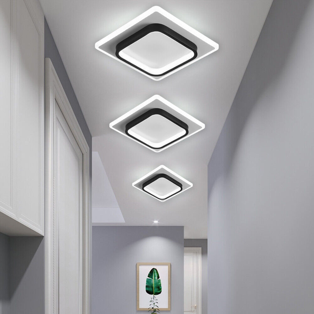 Modern mennyezeti LED lámpa – dimmelhető, négyzetes design