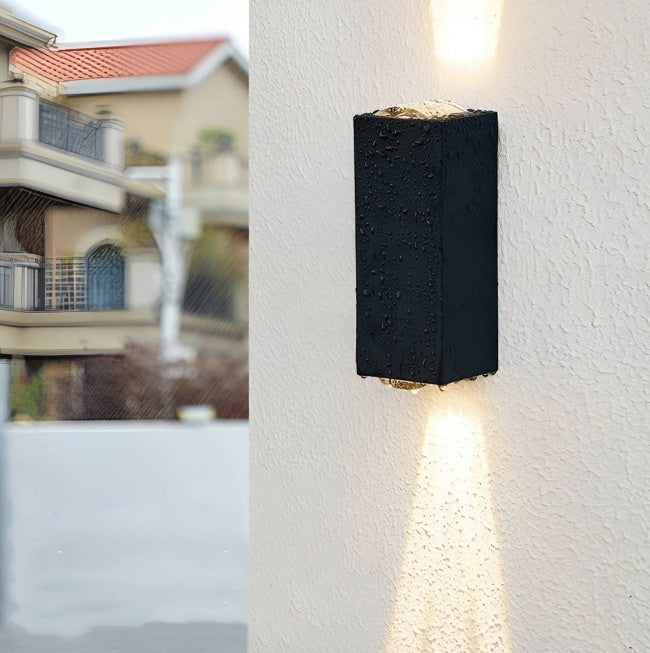 Kültéri LED fali lámpa – fel-le világító, vízálló