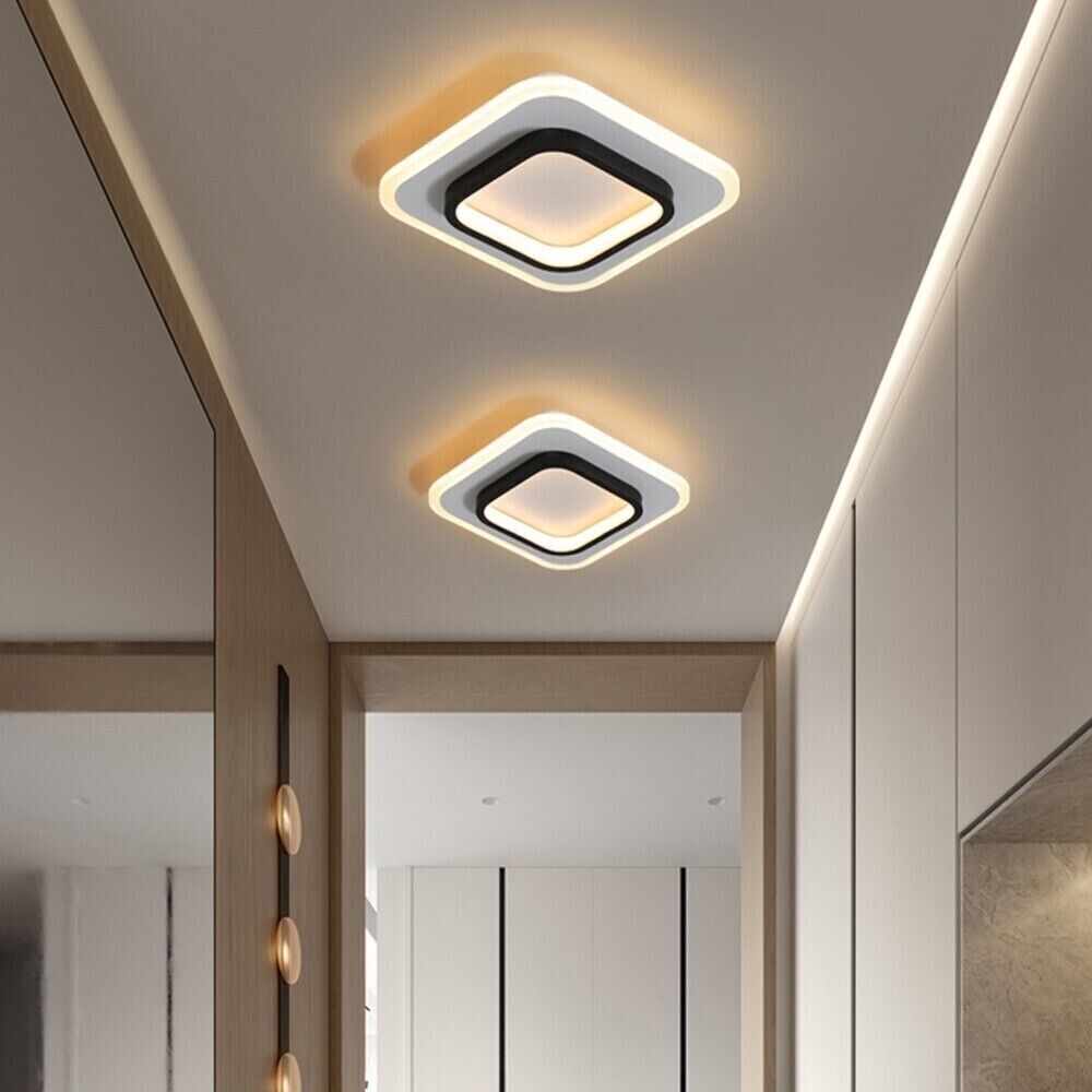 Modern mennyezeti LED lámpa – dimmelhető, négyzetes design