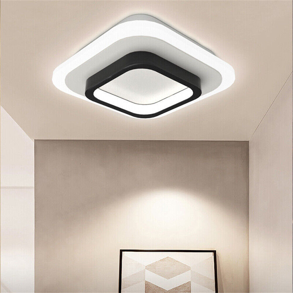 Modern mennyezeti LED lámpa – dimmelhető, négyzetes design
