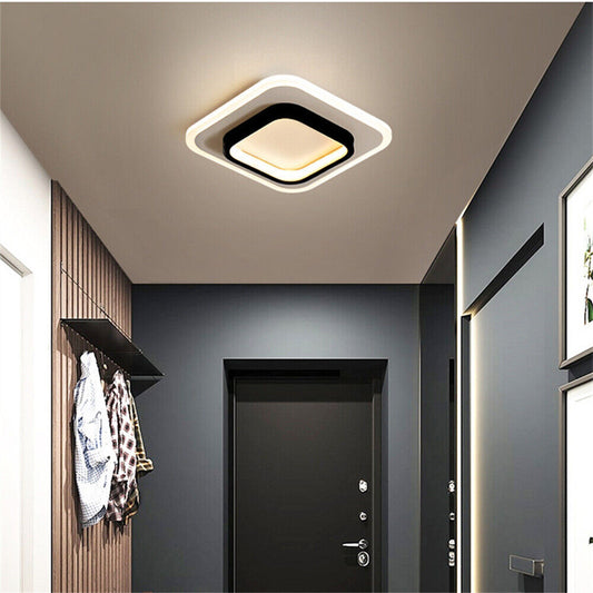 Modern mennyezeti LED lámpa – dimmelhető, négyzetes design